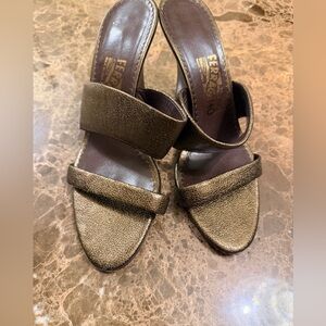 Salvatore Ferragamo Women's Metallic Heels